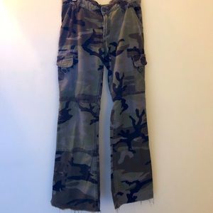 ABS cargo camo pants size 28